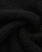 Cashmere Knit Polo Shirt with Button Placket, Long Sleeve