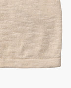 Cotton Linen Crew Neck Jumper, Lightweight Knit