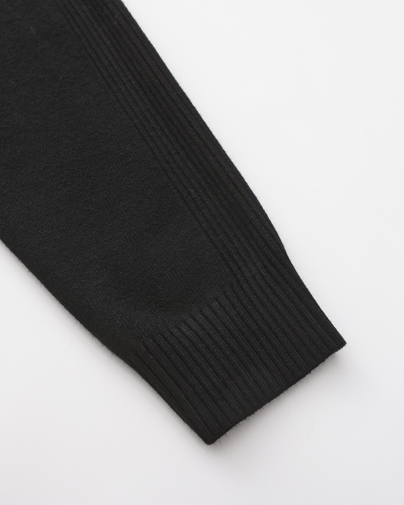 Fine Knit Roll Neck Jumper with Tailored Fit, Viscose Blend