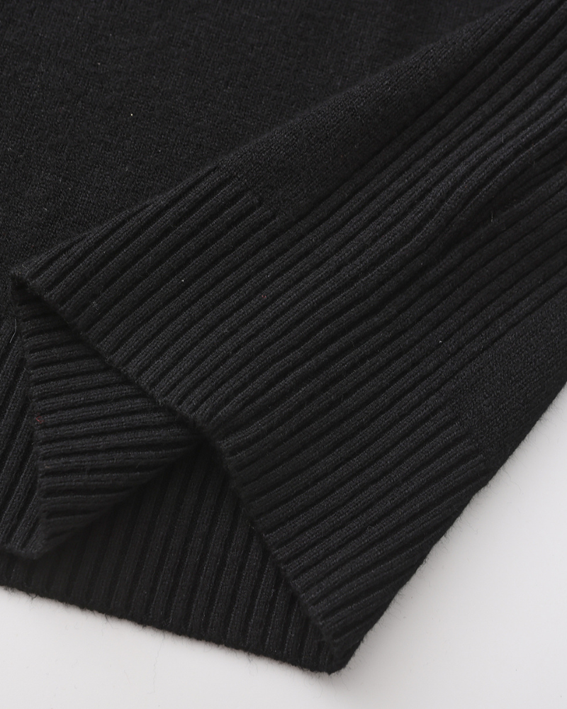 Fine Knit Roll Neck Jumper with Tailored Fit, Viscose Blend