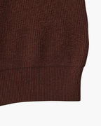 Half Zip Jumper with Stand Collar and Ribbed Trims