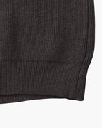 Half Zip Jumper with Stand Collar and Ribbed Trims