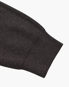 Half Zip Jumper with Stand Collar and Ribbed Trims
