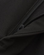High Waist Pleated Trousers with Side Adjusters