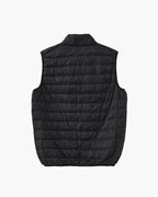 Lightweight Padded Gilet with Stand Collar and Zip Front