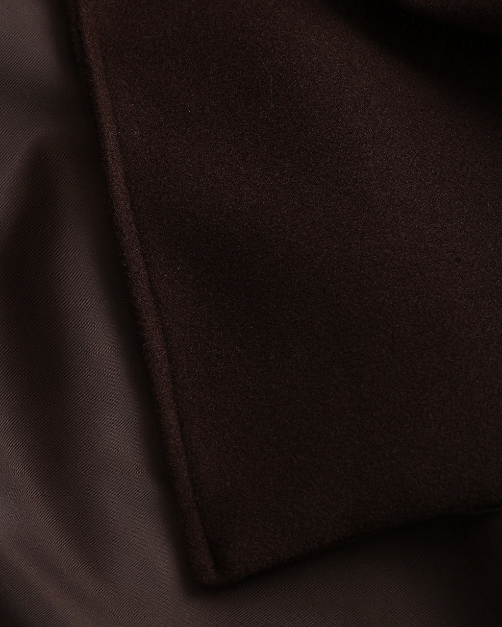 Shawl Collar Wrap Coat with Tie Belt and Wide Sleeves - Coffee