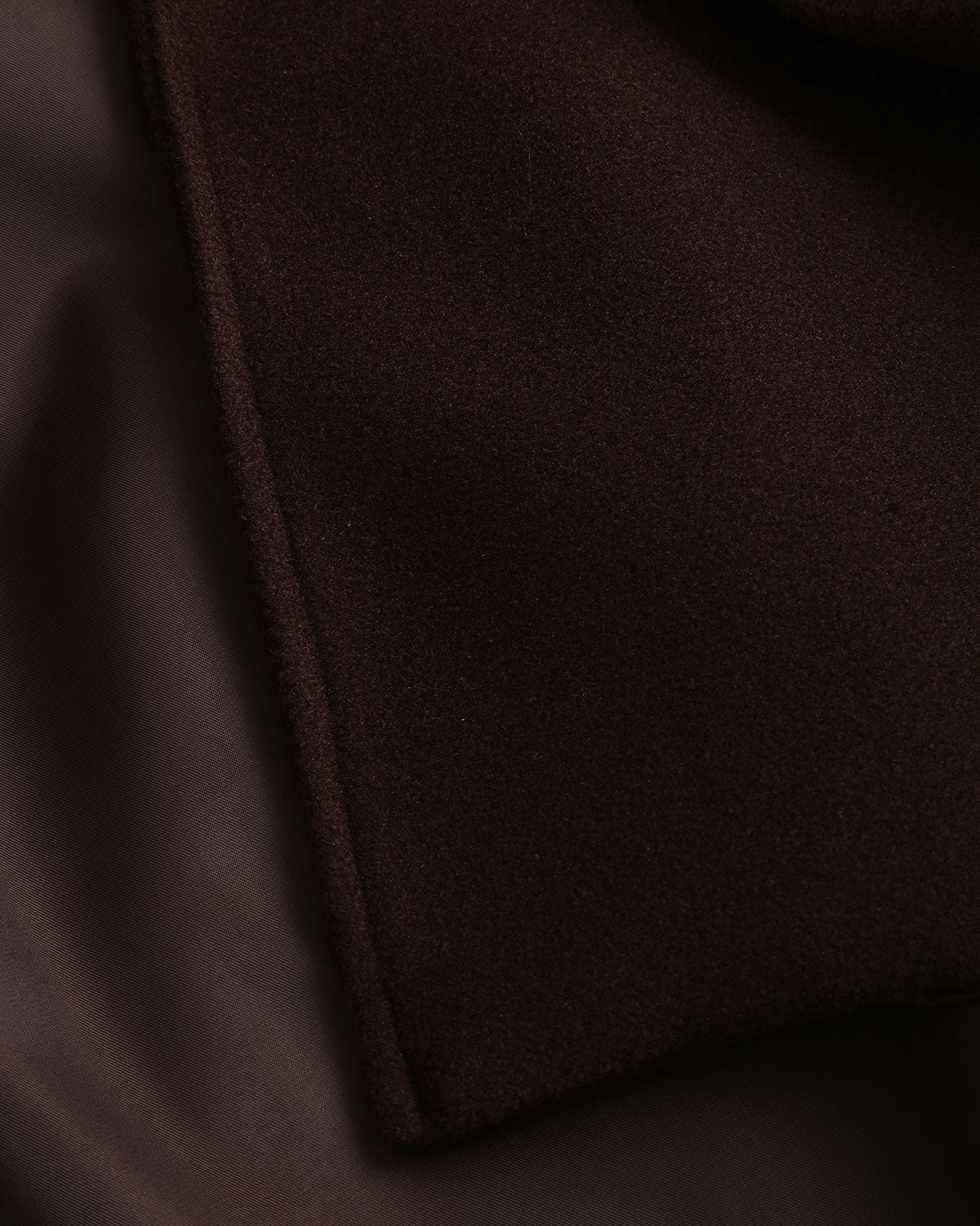 Shawl Collar Wrap Coat with Tie Belt and Wide Sleeves - Coffee