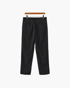 Wide Leg Pleated Trousers with Elasticated Waist