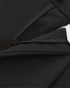 Wide Leg Pleated Trousers with Elasticated Waist